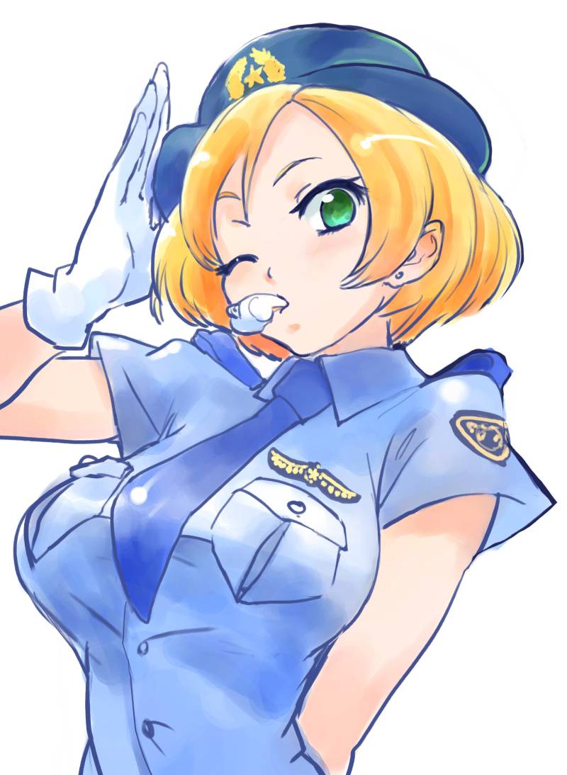 どうせ捕まるなら美人でエッチな婦警さんがいいと思う婦人警官の二次エロ画像-29